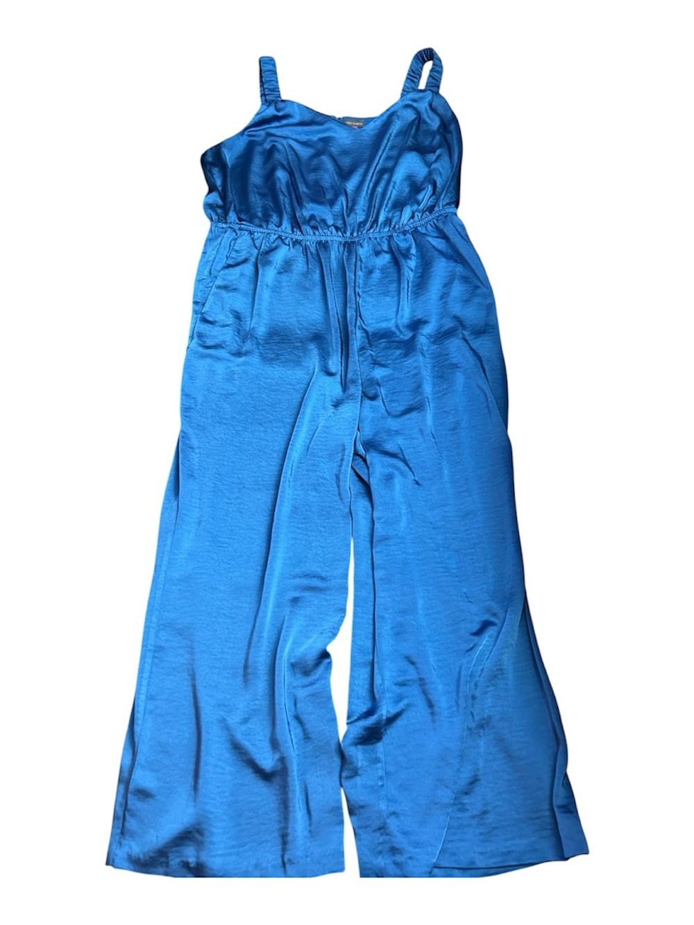 Vince Camuto Bright Blue Wide-Leg Jumpsuit